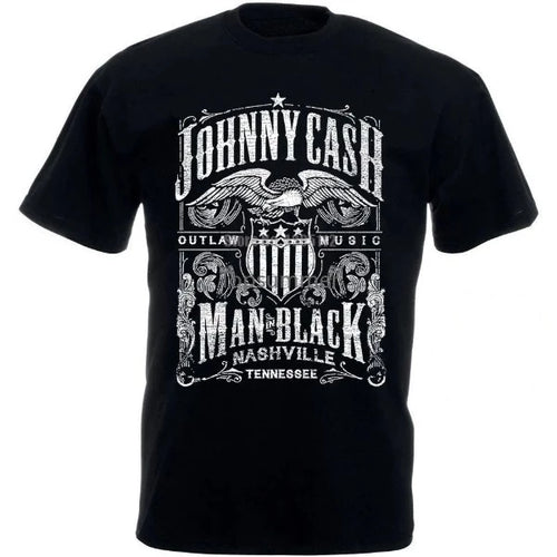Johnny Cash Man In Black Tee
