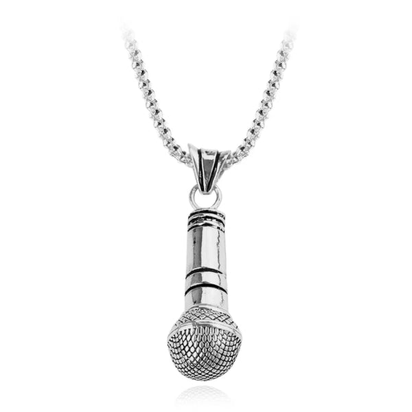 Microphone Necklace