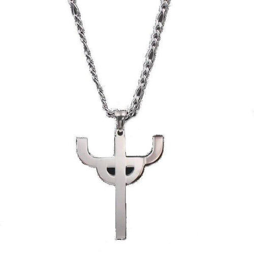 Judas Priest Cross Necklace
