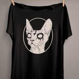 Evil Metal Cat Tee