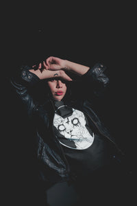 Evil Metal Cat Tee