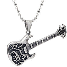 Load image into Gallery viewer, Flaming SG Guitar Necklace