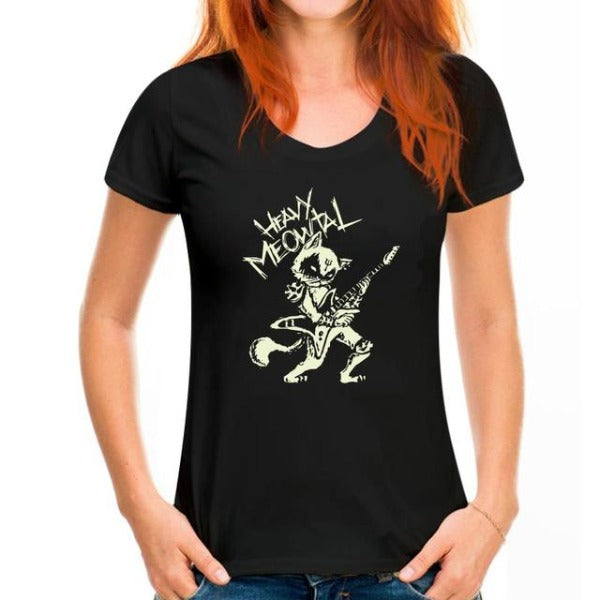 Heavy Meowtal Tee