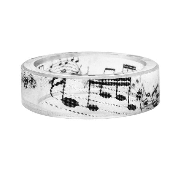 Transparent Musical Ring