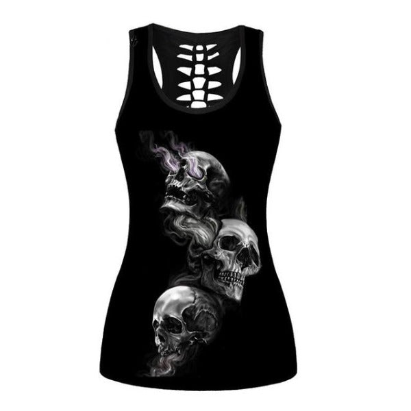 Triple Skull Tank Top