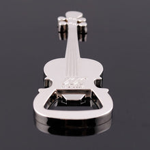 Load image into Gallery viewer, Violin Bottle Opener Keychain