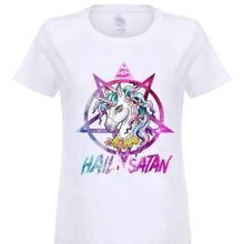 Load image into Gallery viewer, Hail Satan Tee