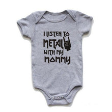 Load image into Gallery viewer, I Listen to Metal Onesie