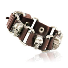 Load image into Gallery viewer, Skull Link Bracelet