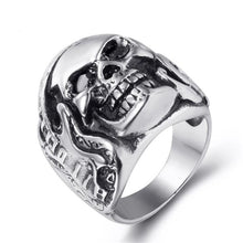 Load image into Gallery viewer, Guitar Skull Ring